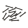 304 Stainless Steel Connector Charms STAS-Q323-04C-B-1