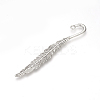 Tibetan Style Alloy Bookmark Findings LS-TIBEP-Q075-08AS-LF-2