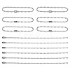 201 Stainless Steel Hanging Tag Chains STAS-N119-02C-P-1