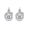 Non-Tarnish 201 Stainless Steel Pendant STAS-B027-31P-2