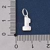 Number Series 925 Sterling Silver Charms LS-STER-Q002-01B-2