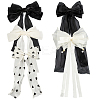 5Pcs 5 Colors Cloth Bowknot Hair Barrettes PHAR-SP0001-15-1
