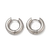 202 Stainless Steel Polishing Hoop Earrings EJEW-M106-02P-01-4