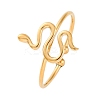 304 Stainless Steel Cuff Rings for Women RJEW-F175-01G-01-2