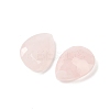 Natural Rose Quartz Cabochons G-D348-05B-2