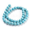 Synthetic Turquoise Beads Strands X-TURQ-S192-10mm-2-2