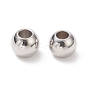 Tarnish Resistant 304 Stainless Steel Round Spacer Beads STAS-N020-18C-3
