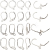 80Pcs 4 Styles 304 Stainless Steel Leverback Earring Findings STAS-AR0002-38-1