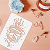 Plastic Reusable Drawing Painting Stencils Templates DIY-WH0202-360-3