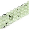 Natural Prehnite Beads Strands G-T142-82-4