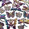 16Pcs 4 Style Alloy Pendants FIND-LS0001-23MC-4