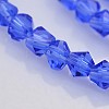 Faceted Bicone Glass Beads Strands LS-EGLA-P017-3mm-10-3