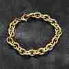 304 Stainless Steel Cable Chain Bracelets for Women BJEW-Q050-01A-G-2