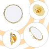 20 Boxs Sublimation Blank Brooch Pins FIND-SP0004-09A-4