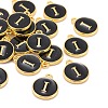 Golden Plated Alloy Charms LS-X-ENAM-S118-02I-4