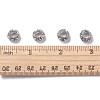 Alloy Rhinestone European Beads X-CPDL-H998-18-4