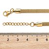 Ion Plating(IP) 304 Stainless Steel Network Chains/Mesh Bracelets Bracelets BJEW-I274-13G-3