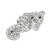 Brass Micro Pave Cubic Zirconia Pendants KK-I719-38P-2