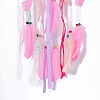 Handmade Unicorn Woven Net/Web with Feather Wall Hanging Decoration LS-HJEW-A001-01A-3