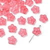 30Pcs Baking Paint Glass Beads GLAA-FS0001-97B-1