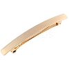 Alloy Plating Hair Barrettes OHAR-PW0001-460G-1