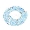 Transparent Glass Beads Strands EGLA-N028-01A-A06-3