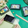 Foldable Creative Kraft Paper Drawer Boxes with Clear PVC Cover Sheet CON-WH0113-09A-3