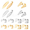 32Pcs 8 Style 304 Stainless Steel Stud Earring Findings STAS-DC0002-46-1