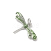 Insect Themes Brass Enamel Pendants KK-B155-01C-02P-2