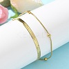 304 Stainless Steel Herringbone Chains & Snake Chain Bracelets LS-BJEW-U019-04G-05-3