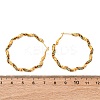 304 Stainless Steel Hoop Earrings EJEW-S250-03G-5