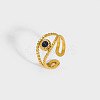 Vintage Natural Lapis Lazuli Eye Ring ED3858-1-2
