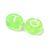 Transparent Acrylic European Beads MACR-K365-02B-04-2