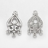Alloy Teardrop Chandelier Component Links X-EA9733Y-2