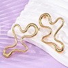 304 Stainless Steel Nuggets Stud Earrings for Women EJEW-A131-03G-3
