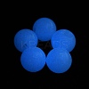 Synthetic Luminous Stone Round Beads G-WH0026-08A-03A-2