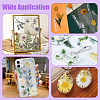 Square Transparent Acrylic Flower Press Plates DIY-BC0012-68-6