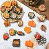 20Pcs 10 Styles Thanksgiving Day Themed Silicone Beads Sets SIL-CJ0002-88-5
