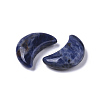 Moon Shape Natural Sodalite Healing Crystal Pocket Palm Stones X-G-T132-001B-2