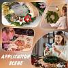 Round Wood Wreath Frames AJEW-WH0596-559-5