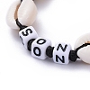(Jewelry Parties Factory Sale)Family Bracelets for Son BJEW-JB05260-01-2