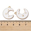 Alloy Enamel Pendants ENAM-O001-11J-G-3