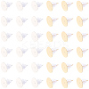 200Pcs 2 Colors 304 Stainless Steel Stud Earring Findings STAS-BBC0009-92D-7