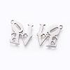 Non-Tarnish 201 Stainless Steel Charms STAS-F231-049P-2