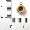 304 Stainless Steel Micro Pave Cubic Zirconia Pendants LS-STAS-K292-01G-15-3