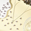 SHEGRACE Brass Pave Cubic Zirconia Charms XGRQ5K045-832P-B-4