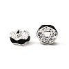 Brass Rhinestone Spacer Beads RB-A014-L6mm-02S-3