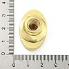 Golden Tone Wax Seal Brass Stamp Head AJEW-G056-03D-4
