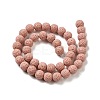 Natural Lava Rock Bead Strands G-L435-03-8mm-19-2