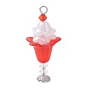 Imitation Austrian Crystal Beads and Acrylic Beads Pendants PALLOY-TA00373-3
